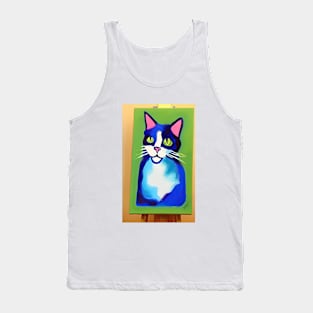 Cat portrait Tank Top